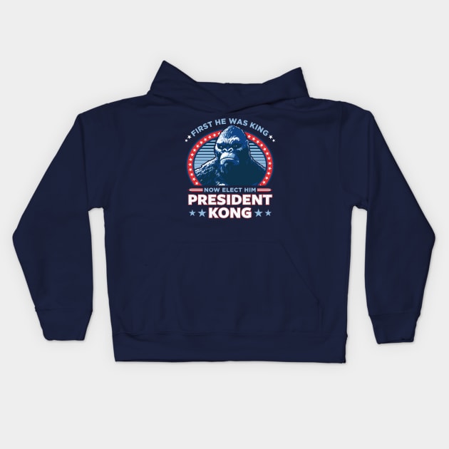 President Kong Kids Hoodie by DCLawrenceUK